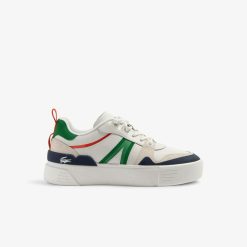 Sneakers | LACOSTE Sneakers L002 Femme En Cuir Et Mesh