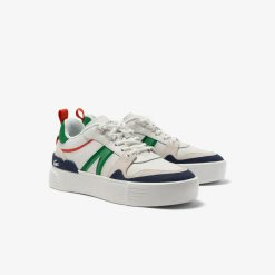 Sneakers | LACOSTE Sneakers L002 Femme En Cuir Et Mesh