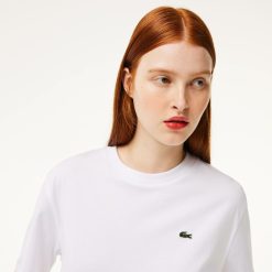 T-Shirts | LACOSTE T-Shirt Relaxed Fit En Jersey De Coton Pima Leger