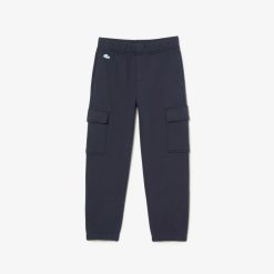 Vetements Garcon | LACOSTE Pantalon De Survetement Garcon Lacoste En Coton Biologique