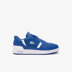 Sneakers | LACOSTE Sneakers T-Clip Homme En Cuir