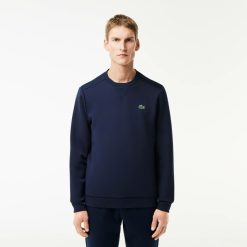 Vetements De Sport | LACOSTE Sweatshirt Lacoste Sport Uni Avec Empiecements Mesh