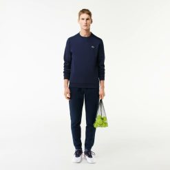 Vetements De Sport | LACOSTE Sweatshirt Lacoste Sport Uni Avec Empiecements Mesh