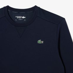 Vetements De Sport | LACOSTE Sweatshirt Lacoste Sport Uni Avec Empiecements Mesh