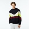 Sweatshirts | LACOSTE Sweatshirt Color-Block Loose Fit Double-Face