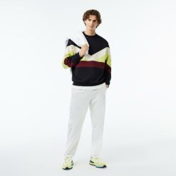 Sweatshirts | LACOSTE Sweatshirt Color-Block Loose Fit Double-Face