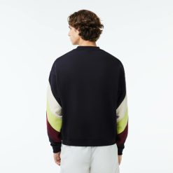 Sweatshirts | LACOSTE Sweatshirt Color-Block Loose Fit Double-Face