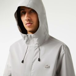 Survetements | LACOSTE Veste Courte De Survetement Sportsuit Impermeable Homme Lacoste