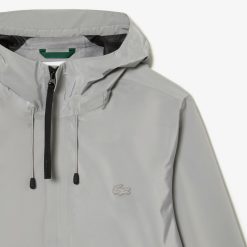 Survetements | LACOSTE Veste Courte De Survetement Sportsuit Impermeable Homme Lacoste