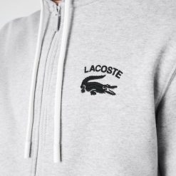 Sweatshirts | LACOSTE Sweatshirt Zippe A Capuche Homme Classic Fit Lacoste