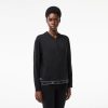 Sous-Vetements Et Vetements D'Interieur | LACOSTE Sweatshirt D'Interieur Zippe En Coton Stretch