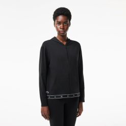 Sous-Vetements Et Vetements D'Interieur | LACOSTE Sweatshirt D'Interieur Zippe En Coton Stretch