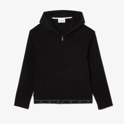 Sous-Vetements Et Vetements D'Interieur | LACOSTE Sweatshirt D'Interieur Zippe En Coton Stretch