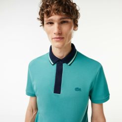 Polos | LACOSTE Polo Smart Paris Regular Fit Col Contrastant