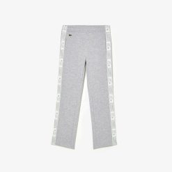 Vetements Fille | LACOSTE Pantalon De Survetement En Molleton Coton