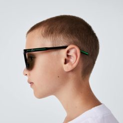 Accessoires | LACOSTE Lunettes De Soleil Rectangulaires Enfant Rubber Line