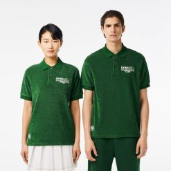 Vetements De Sport | LACOSTE Polo En Maille Eponge Edition Roland Garros