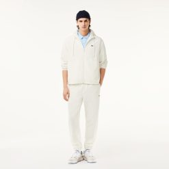 Survetements | LACOSTE Veste Courte Sportsuit Avec Capuche Amovible En Tissu Deperlant