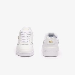 Sneakers | LACOSTE Sneakers T-Clip Femme En Cuir