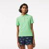 Vetements De Sport | LACOSTE Polo Femme Slim Fit Golf Lacoste Sport Ultra-Dry En Coton Biologique