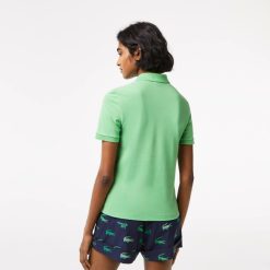 Vetements De Sport | LACOSTE Polo Femme Slim Fit Golf Lacoste Sport Ultra-Dry En Coton Biologique