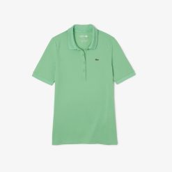 Vetements De Sport | LACOSTE Polo Femme Slim Fit Golf Lacoste Sport Ultra-Dry En Coton Biologique