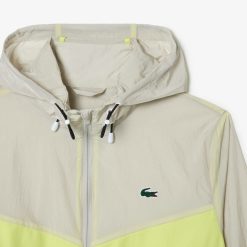 Vetements De Sport | LACOSTE Veste Zippee Sport Deperlante Et Compressible