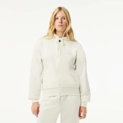 Sweatshirts | LACOSTE Sweatshirt Zippe Jogger En Molleton Gratte