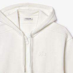 Sweatshirts | LACOSTE Sweatshirt Zippe Jogger En Molleton Gratte