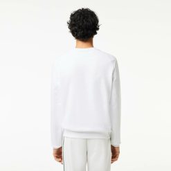 Sweatshirts | LACOSTE Sweatshirt Classic Fit En Molleton De Coton