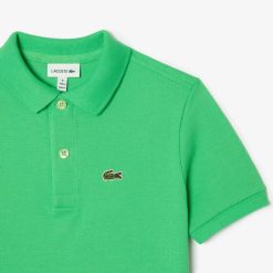 Vetements Fille | LACOSTE Polo Enfant Lacoste Regular Fit En Petit Pique Uni