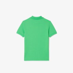 Vetements Fille | LACOSTE Polo Enfant Lacoste Regular Fit En Petit Pique Uni