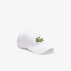 Chapeaux & Casquettes | LACOSTE Casquette Unie Ajustable Lacoste En Twill De Coton Biologique