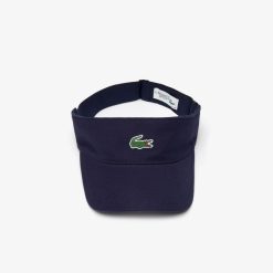 Chapeaux & Casquettes | LACOSTE Visiere Lacoste Sport En Pique Et Molleton Unis