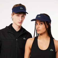 Chapeaux & Casquettes | LACOSTE Visiere Lacoste Sport En Pique Et Molleton Unis