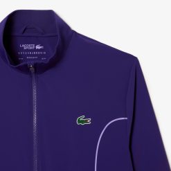 Vetements De Sport | LACOSTE Veste D'Apres Match Homme Lacoste Sport X Novak Djokovic