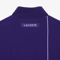 Vetements De Sport | LACOSTE Veste D'Apres Match Homme Lacoste Sport X Novak Djokovic