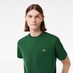 T-Shirts | LACOSTE T-Shirt Classic Fit En Jersey De Coton