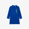 Vetements Fille | LACOSTE Robe Polo Avec Crocodiles Et Ouverture Au Dos