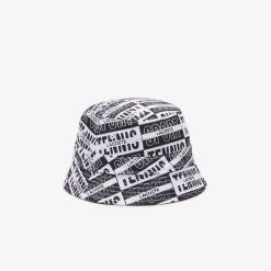 Chapeaux & Casquettes | LACOSTE Bob Reversible Imprime En Coton