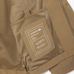 Manteaux & Vestes | LACOSTE Parka Courte Deperlante A Boutons Pressions