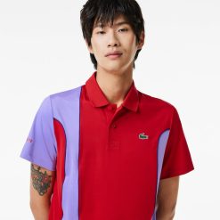 Vetements De Sport | LACOSTE Polo Homme Lacoste Sport X Novak Djokovic Color-Block Regular Fit