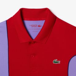 Vetements De Sport | LACOSTE Polo Homme Lacoste Sport X Novak Djokovic Color-Block Regular Fit