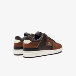 Sneakers | LACOSTE Sneakers Court Cage Homme En Mix Matieres