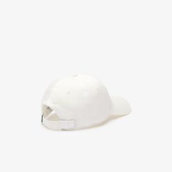 Chapeaux & Casquettes | LACOSTE Casquette Brodee En Twill De Coton