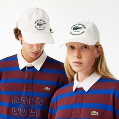 Chapeaux & Casquettes | LACOSTE Casquette Brodee En Twill De Coton