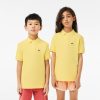 Vetements Fille | LACOSTE Polo Enfant Lacoste Regular Fit En Petit Pique Uni