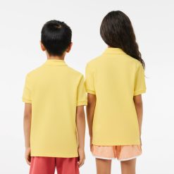 Vetements Fille | LACOSTE Polo Enfant Lacoste Regular Fit En Petit Pique Uni