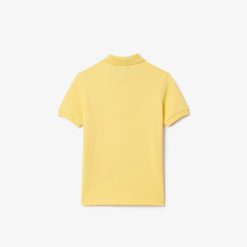 Vetements Fille | LACOSTE Polo Enfant Lacoste Regular Fit En Petit Pique Uni