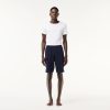 Sous-Vetements & Vetements D'Interieur | LACOSTE Short D'Interieur En Molleton De Coton Uni Avec Crocodile Velours